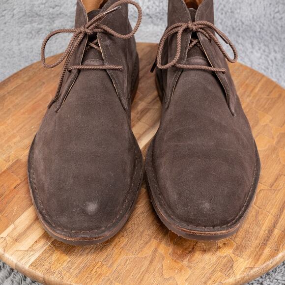 TRASK Brady Brown Suede Men’s Chukka Boot Size 11 M Excellent Condition - Picture 3 of 10